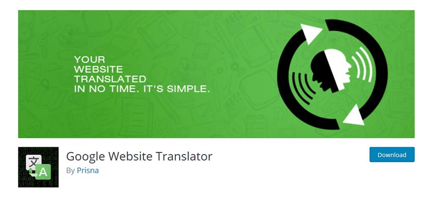 Google Website Translator