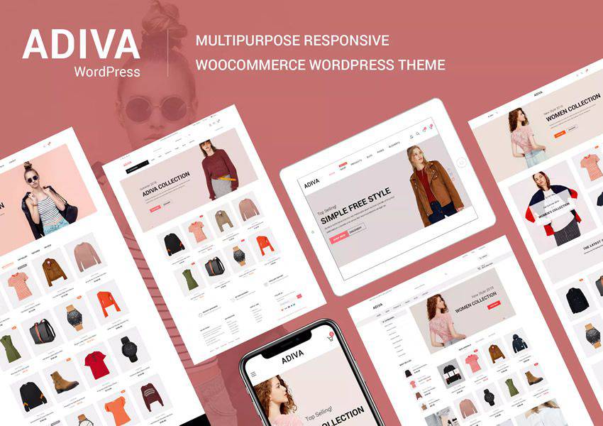 Free Ecommerce Shopping Adiva
