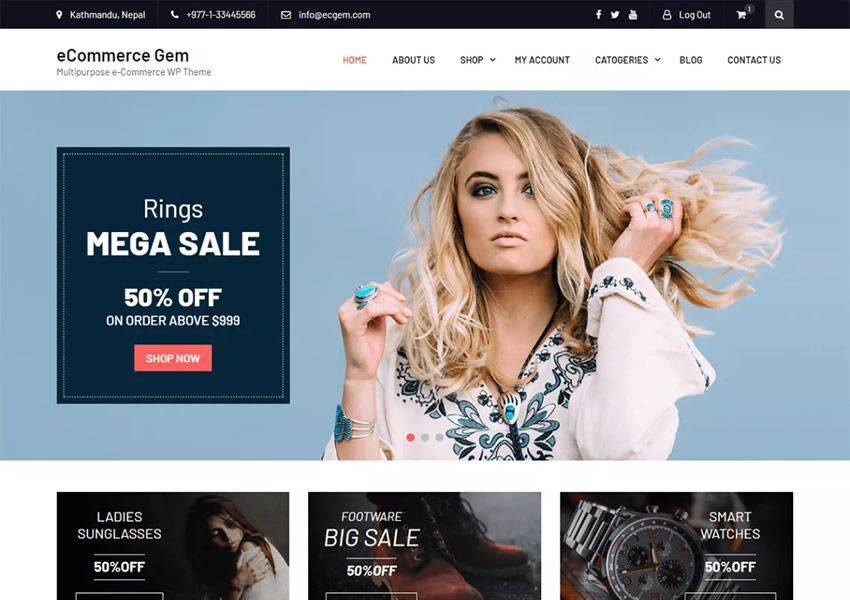 Free Ecommerce Shopping Ecommerce