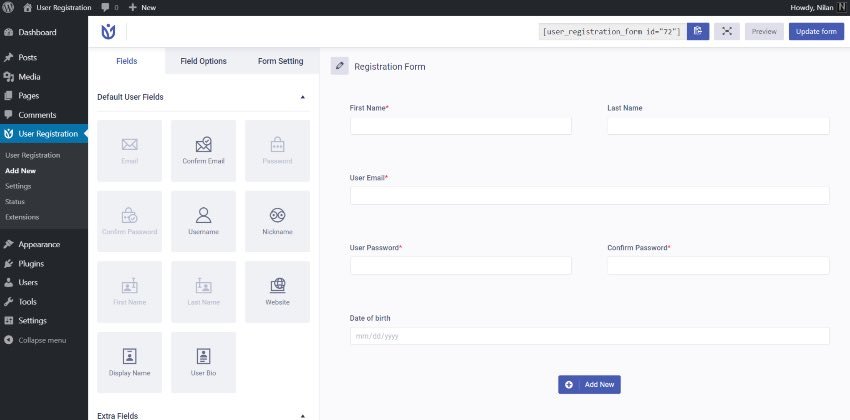 Membership Plugins For User Registration